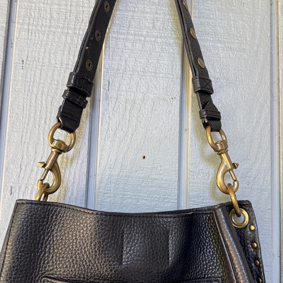 Rebecca Minkoff Black Leather Shoulder Bag - Picture 4 of 9